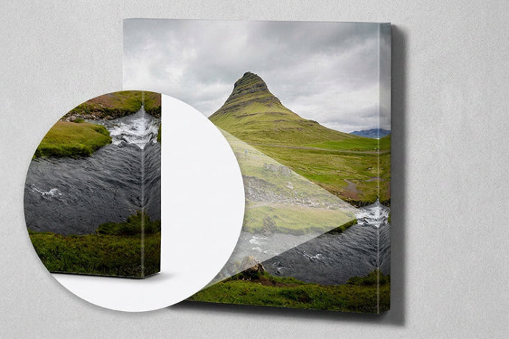Mirrored Edge Canvas