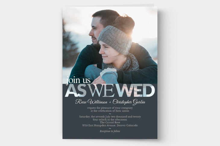 VDP Wedding Invitation