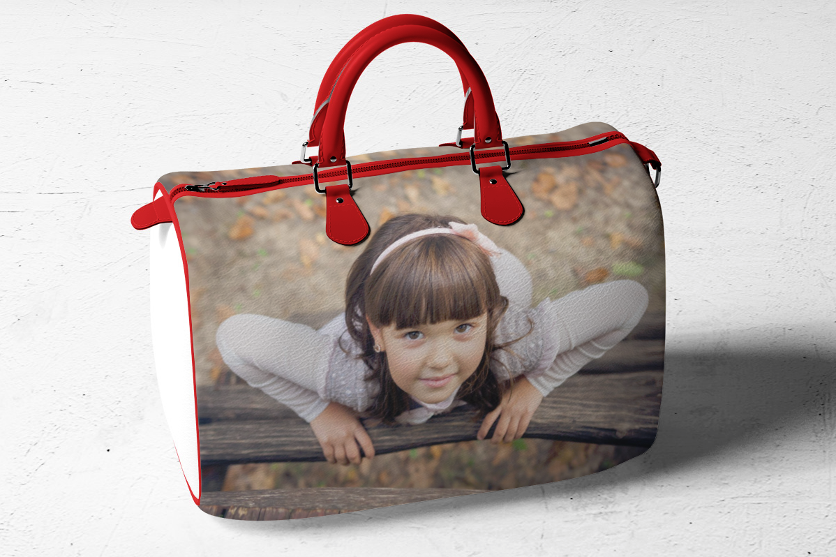 Faux-Leather Handbag