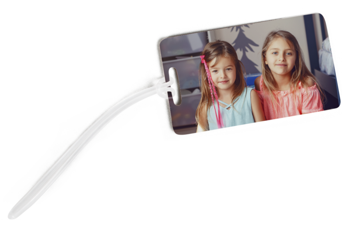 Bag Tag 2 Sided Large