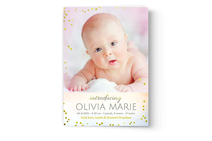 Cards - Birth Announcement