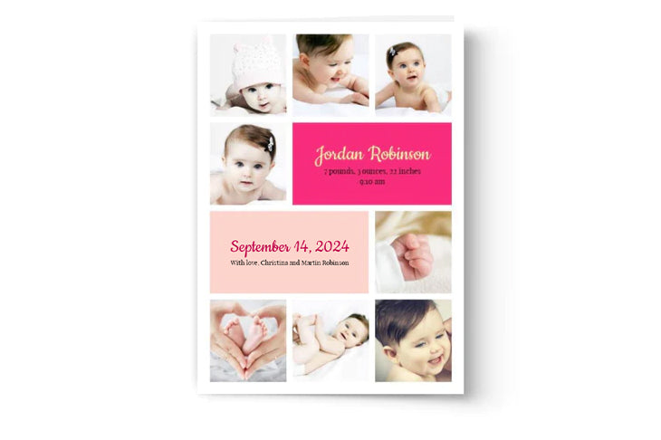 Cards - Birth Announcement