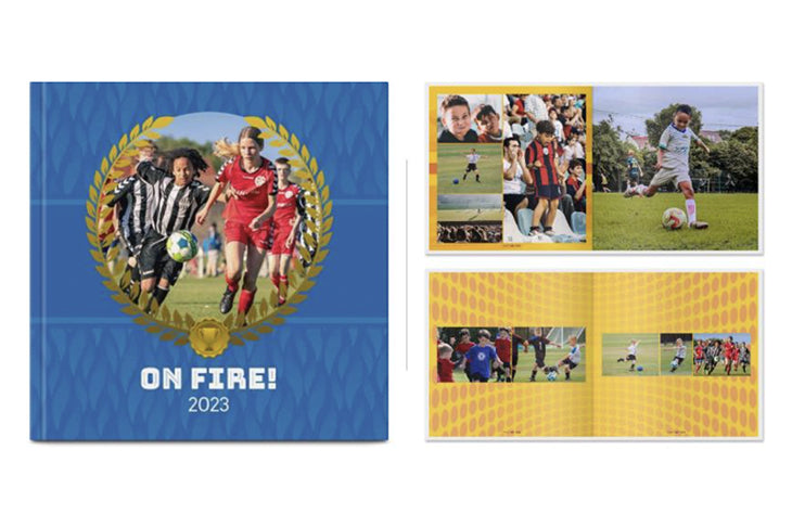 Printable Cover Photobook - Sports Thematic