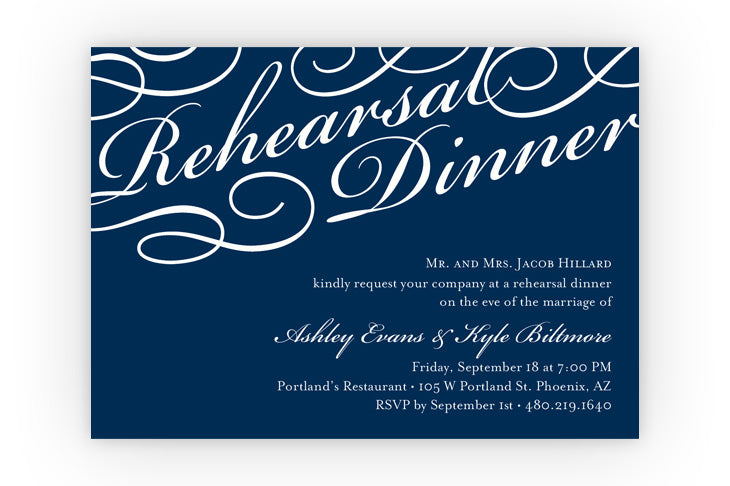 Timeless Calligraphy Invitation