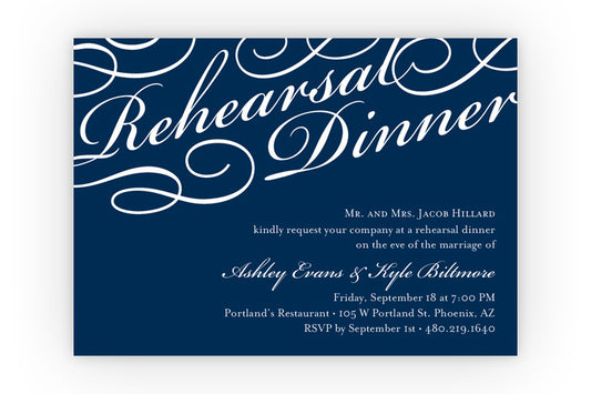 Timeless Calligraphy Invitation