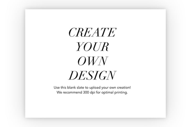 Create your own design