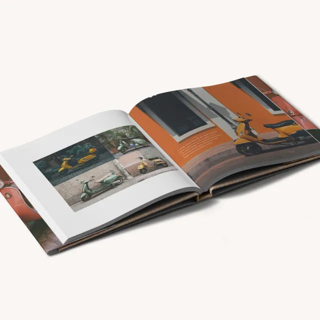 Linen Hardcover with Dust Jacket Photo Book