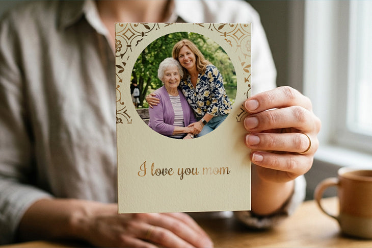 Signature Card - Foil & Stamping