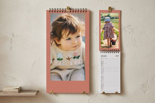 Wall-Mounted Notepad Calendar