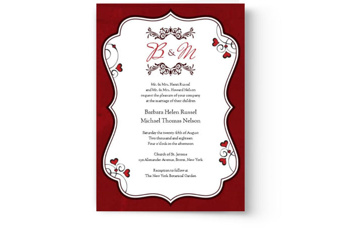 Cards - Wedding Invitations