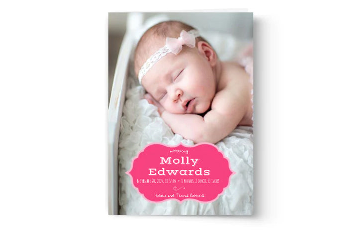 Cards - Birth Announcement