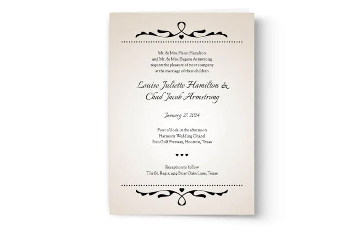 Cards - Wedding Invitations
